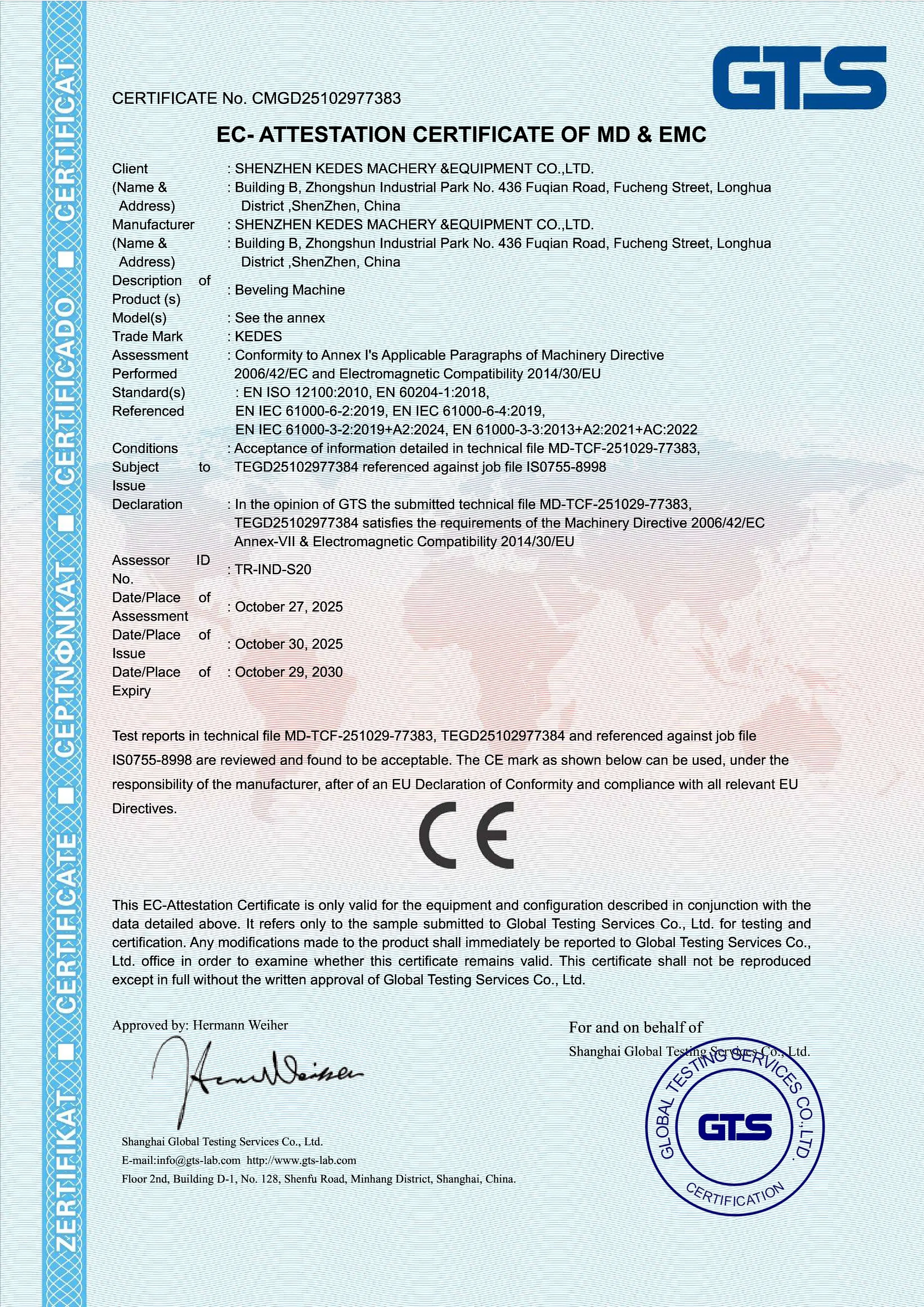 CE Certification